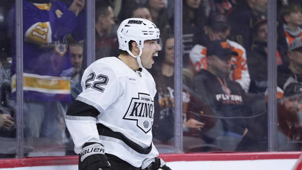 Tor und Assist: Kevin Fiala gehört beim 5:1 der Los Angeles Kings in Vancouver zu den Matchwinnern