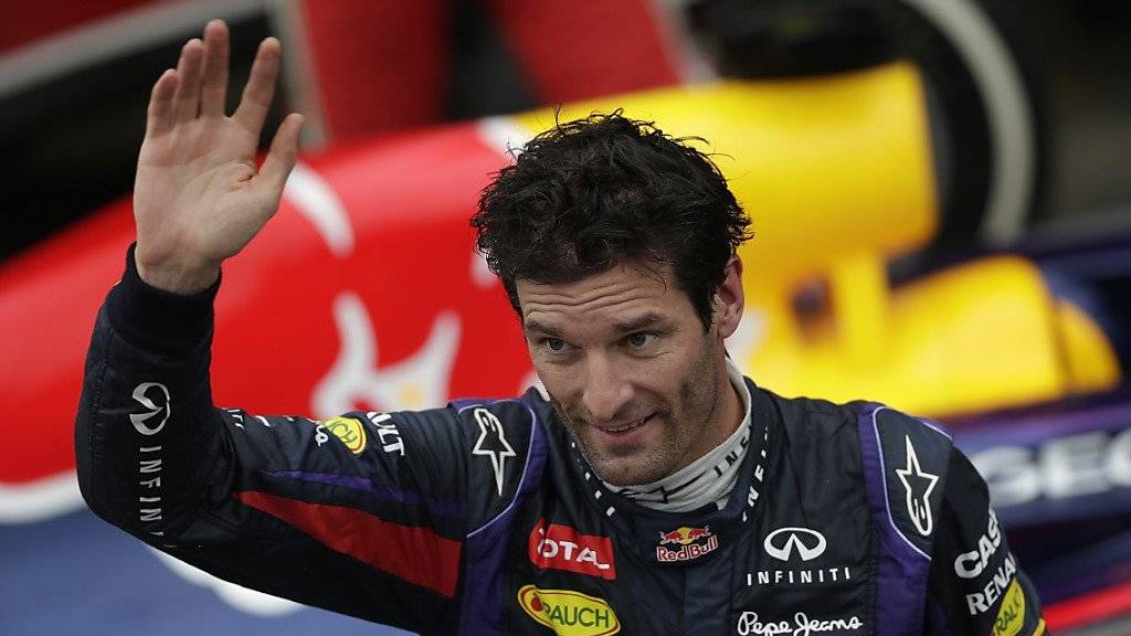 Mark Webber gewann für Red Bull neun Formel-1-Rennen und sagt Ende Saison Tschüss