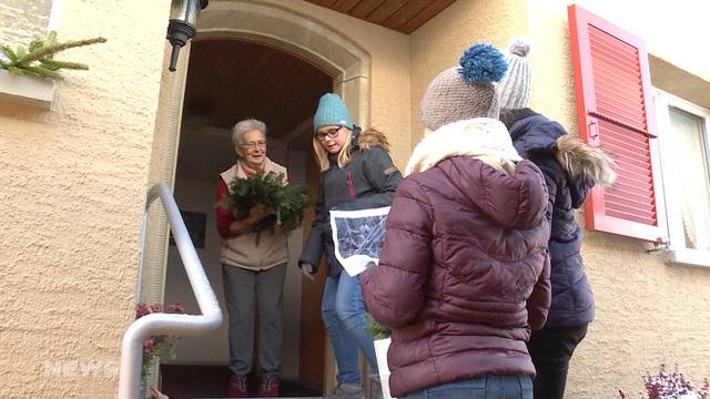 Adventskranz-Tradition in Lyssach