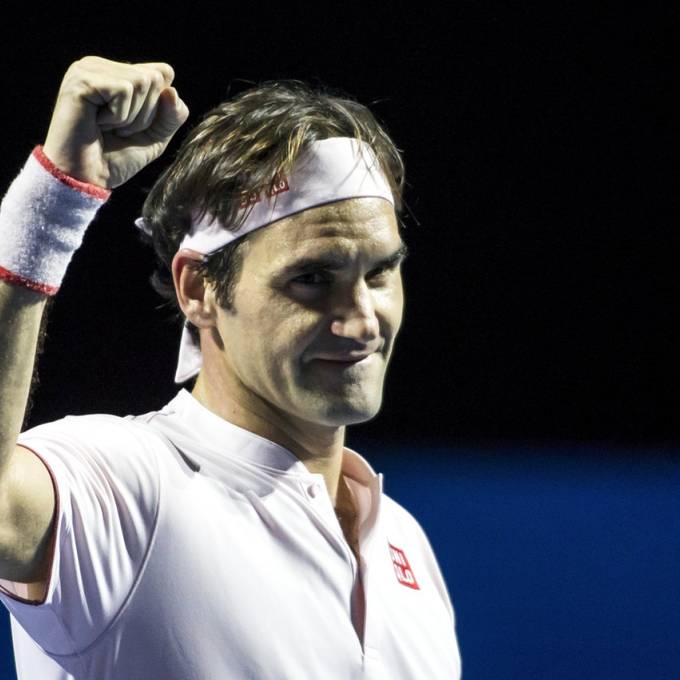 Federer kurz vor neuntem Sieg in Basel