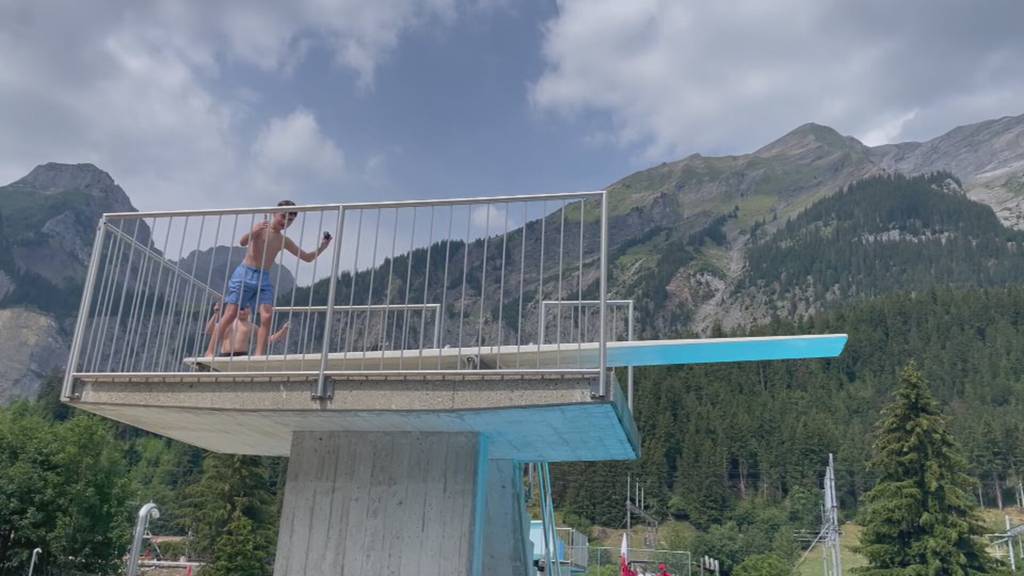 Badi Kandersteg öffnet endlich
