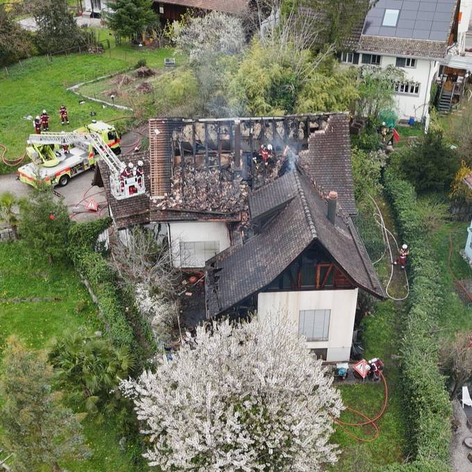 Brand in Männedorf verursacht hohen Sachschaden