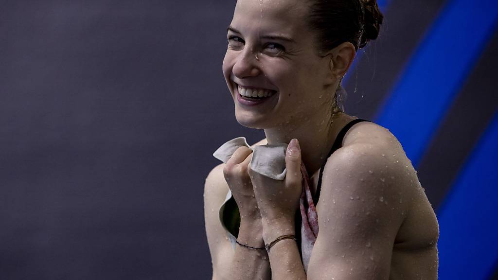 Die Schweizer Wasserspringerin Michelle Heimberg setzt sich neue Ziele nach überwundenem Rückschlag