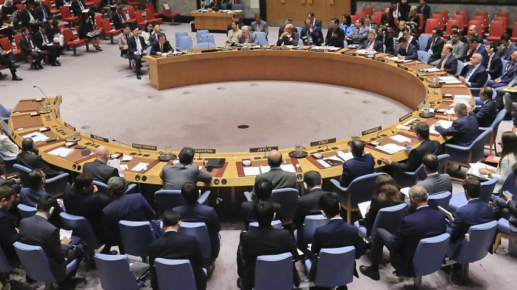Der UNO-Sicherheitsrat beschliesst neue Wirtschaftssanktionen gegen Nordkorea. (Archivbild)