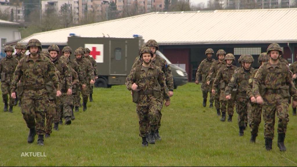 Erster Armee-Einsatz im Aargau