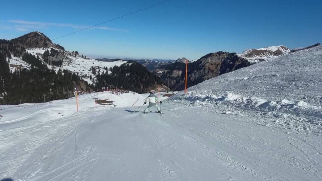 Letzter Schnee im November – Hoch Ybrig lebt von Kunstschnee