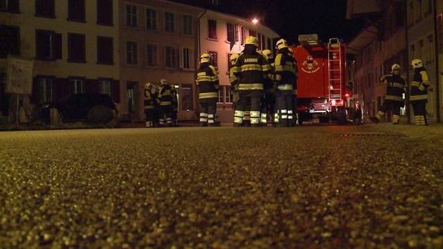 Explosionsgefahr in Aarburg