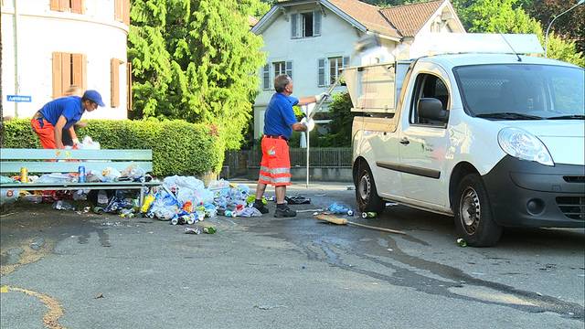 Sommerwetter bringt Abfallberge