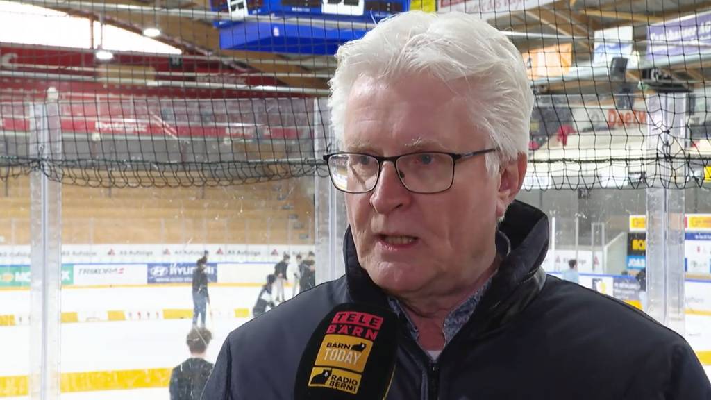 Markus Gfeller, Vize-Stadtpräsident Langenthal im Stadion Schoren