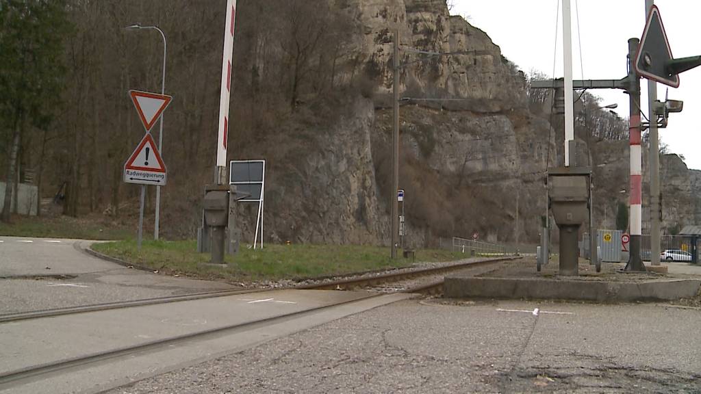 Zug überrollt Passant auf Bahnübergang