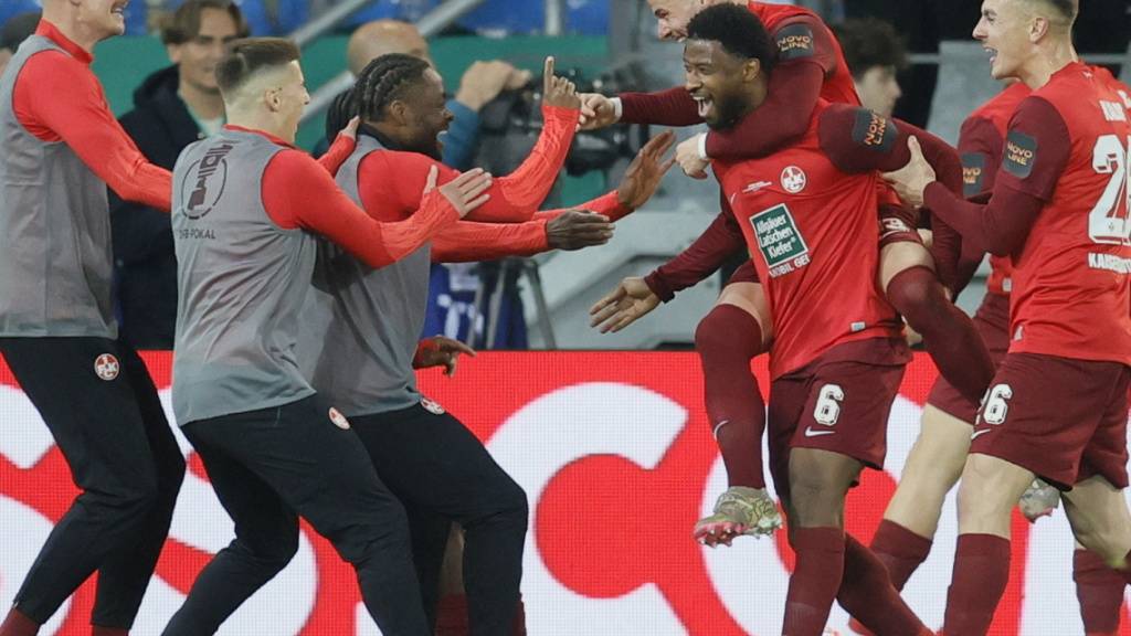 Kaiserslautern steht im deutschen Cupfinal