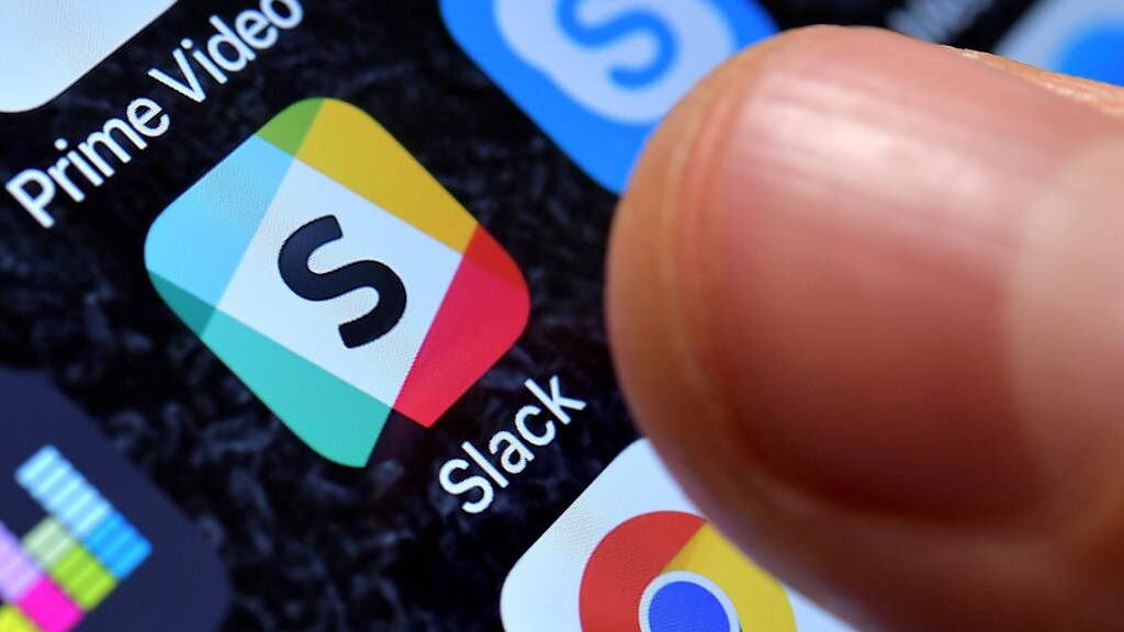 Der Kommunikationsdienst Slack steht vor der Übernahme durch den Software-Riesen Salesforce. (Archivbild)