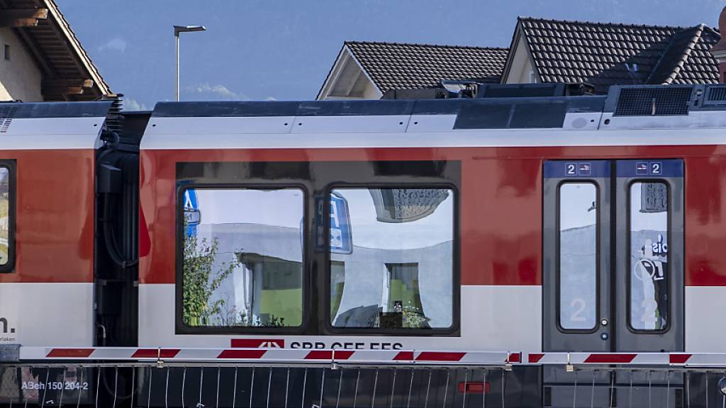 Der Zugverkehr zwischen Horw LU und Hergiswil NW war während zweier Tage gesperrt. (Archivbild)