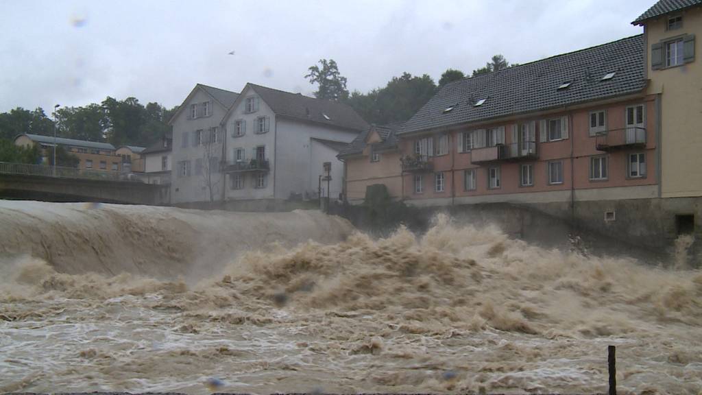 Kanton Thurgau gibt Hochwasser-Warnung heraus