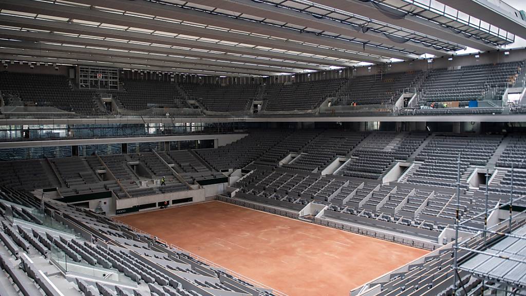 Auf dem neu überdachten Center Court in Paris soll nun am 11. Oktober der Final der French Open über die Bühne gehen