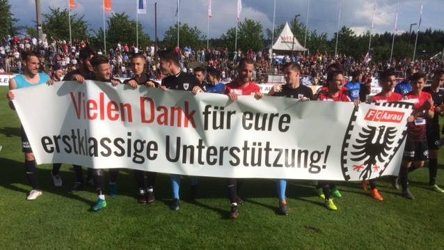 Saisonende: FC Aarau versöhnlich, FC Wohlen wie verhext  