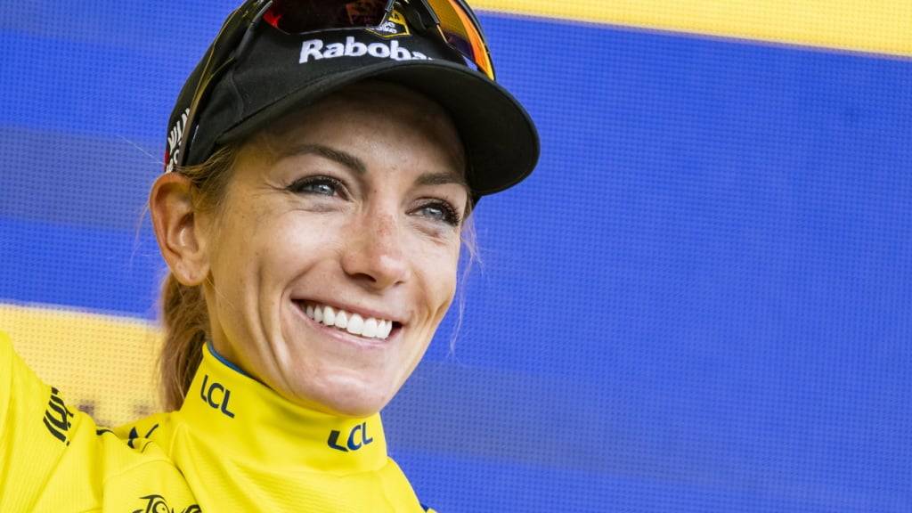 Die strahlende Tour-de-France-Siegerin Pauline Ferrand-Prévot