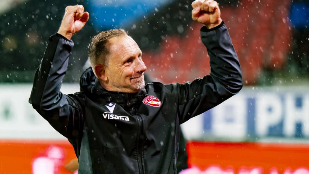 Mauro Lustrinelli befindet sich mit dem FC Thun auf einem Höhenflug