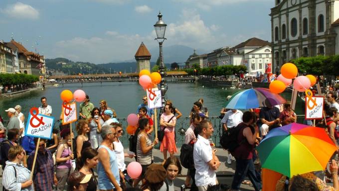 Luzern trägt grosses Pride-Festival für die Zentralschweiz aus