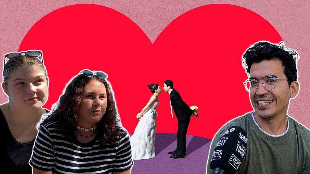 Passanten über Heiraten: «Liebe ist essenziell, man lebt um zu lieben»