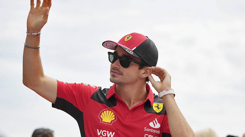 Charles Leclerc startet zum dritten Mal in diesem Jahr von ganz vorne zu einem Grand Prix