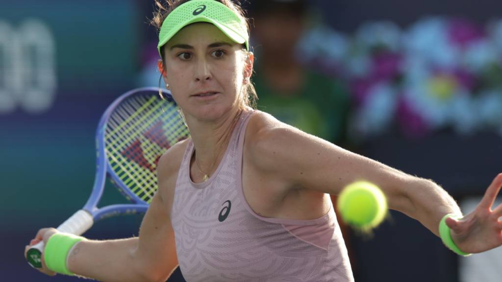 Belinda Bencic steht in Indian Wells souverän in den Achtelfinals