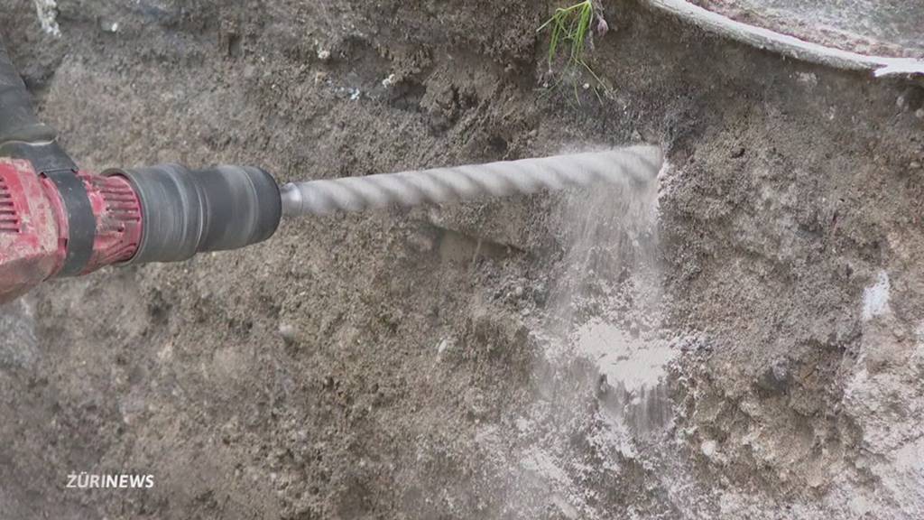 Baustelle im Niederdorf: Gewerbe leidet