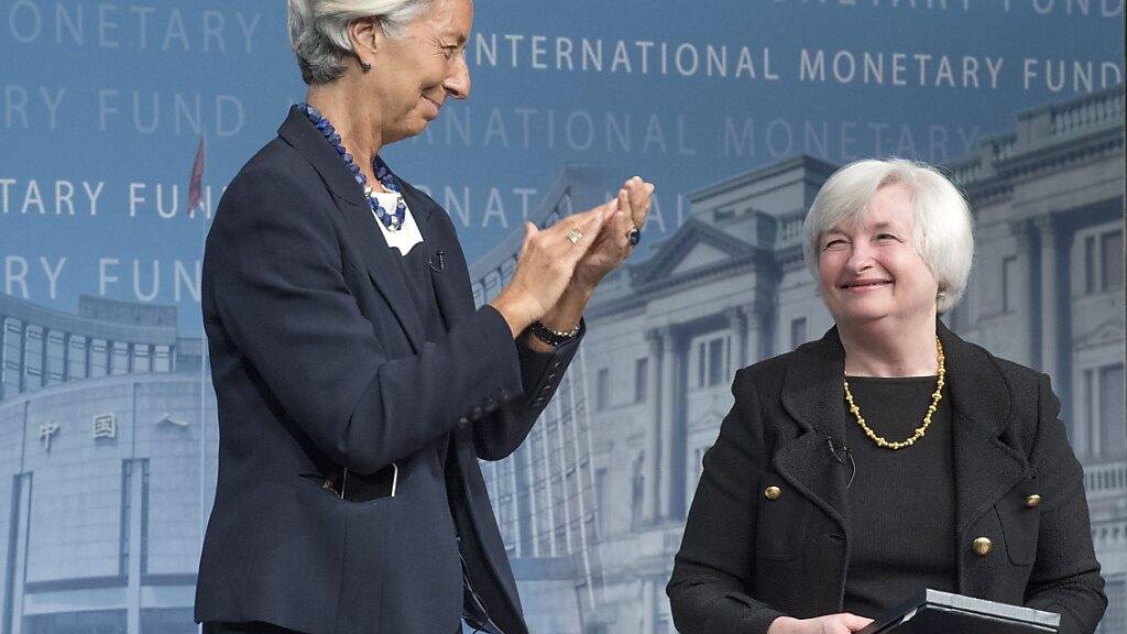 Yellen und Lagarde sprechen über Wachstum und Klimawandel