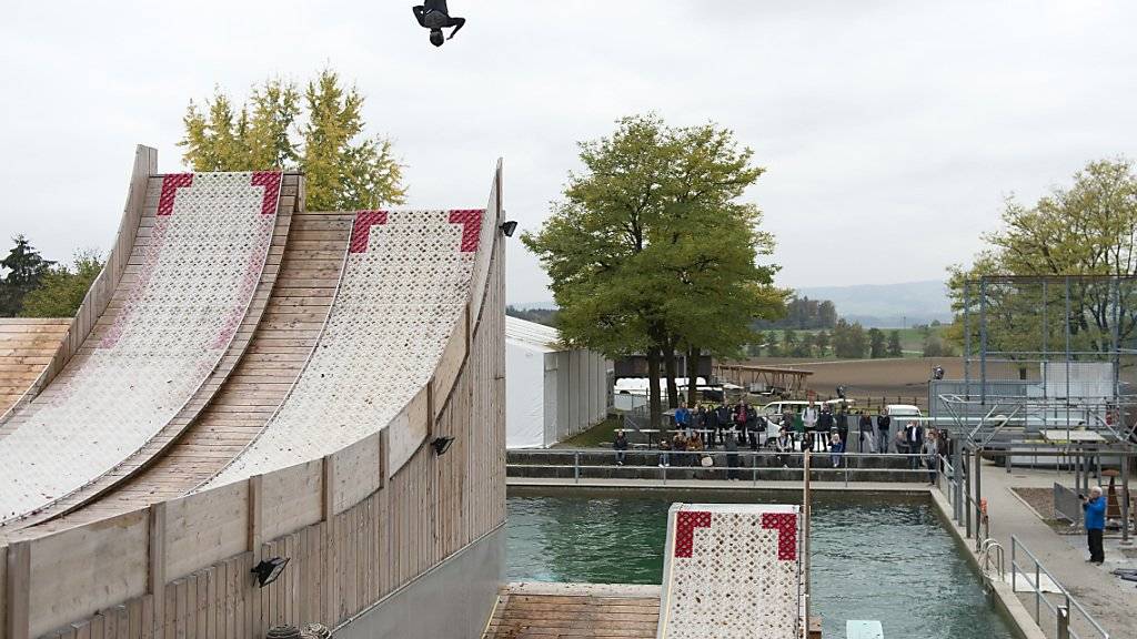 Das «Jumpin» in Mettmenstetten dient den Schweizer Freestyle-Athleten als Entwicklungs- und Trainingsstätte