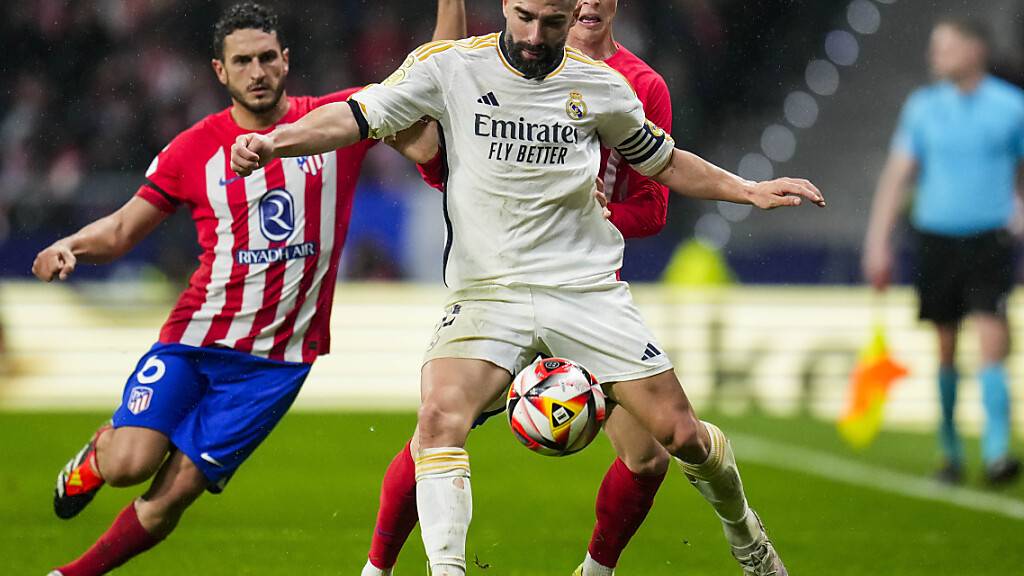 Real Madrid muss im Cup-Achtelfinal gegen Stadtrivale Atlético erstmals seit 21 Spielen als Verlierer vom Platz