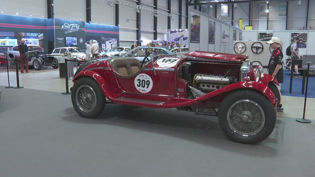 Oldtimer und Youngtimer auf der Allmend
