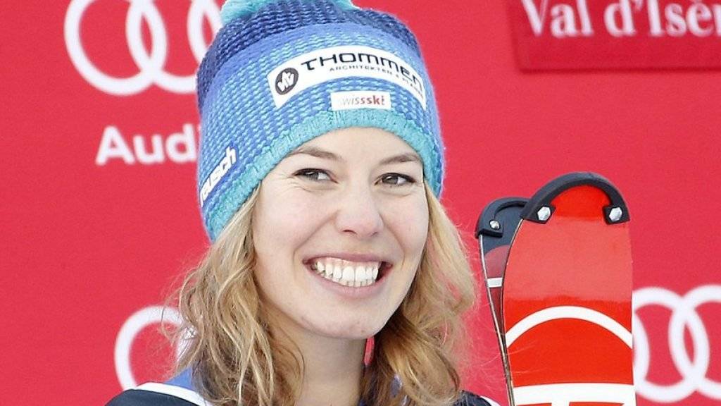 Skirennfahrerin Michelle Gisin hat Glück im Sport und in ...