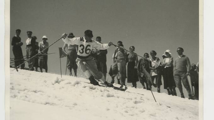 Wiederbelebung des Diavolezza-Gletscher-Skirennens aus dem Jahr 1930