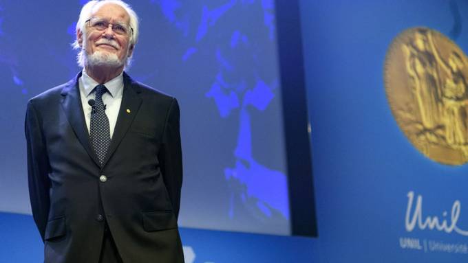 Uni Lausanne feiert Chemie-Nobelpreisträger Jacques Dubochet