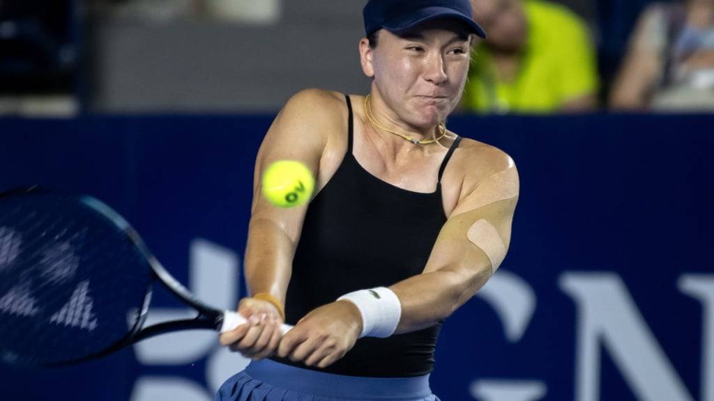 Lulu Sun findet im Final gegen Linda Noskova nicht das richtige Rezept für den Sieg