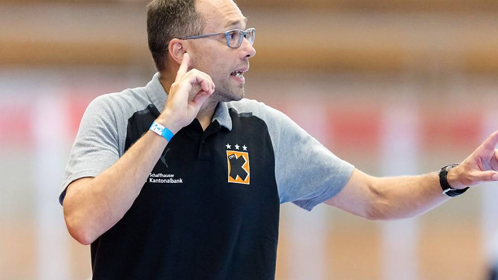 Kadetten Schaffhausens Trainer Hrvoje Horvat konnte mit dem Start der Halbfinal-Serie zufrieden sein