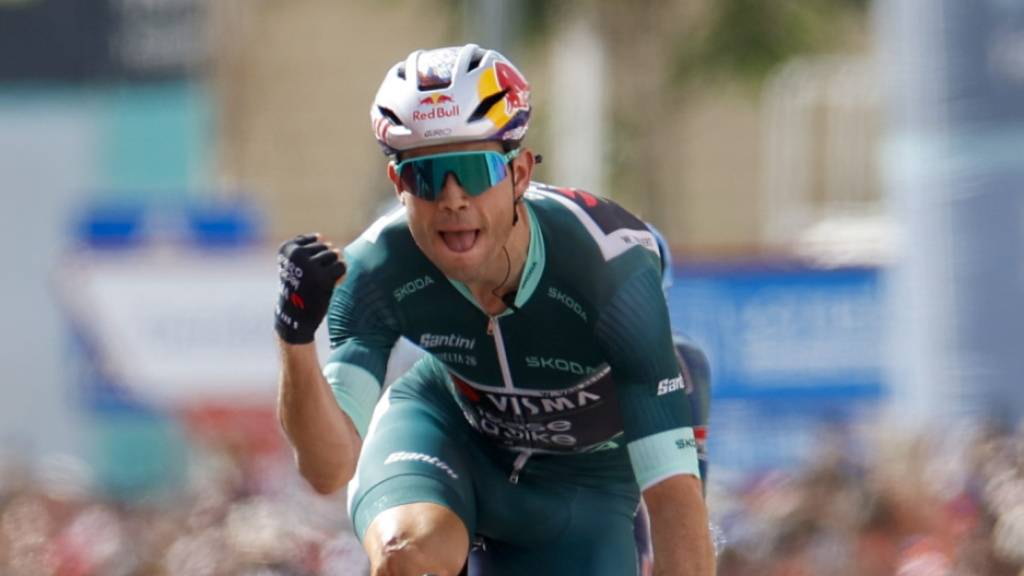 Wout Van Aert holt sich den zweiten Sieg an der diesjährigen Spanien-Rundfahrt