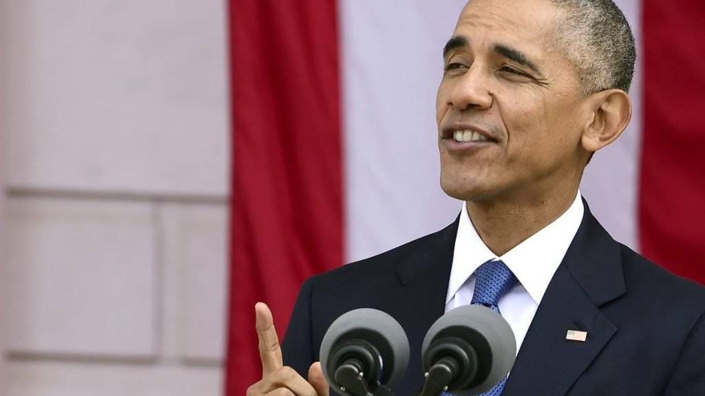 US-Präsident Barack Obama will in Athen noch eine Grundsatzrede zur Demokratie halten
