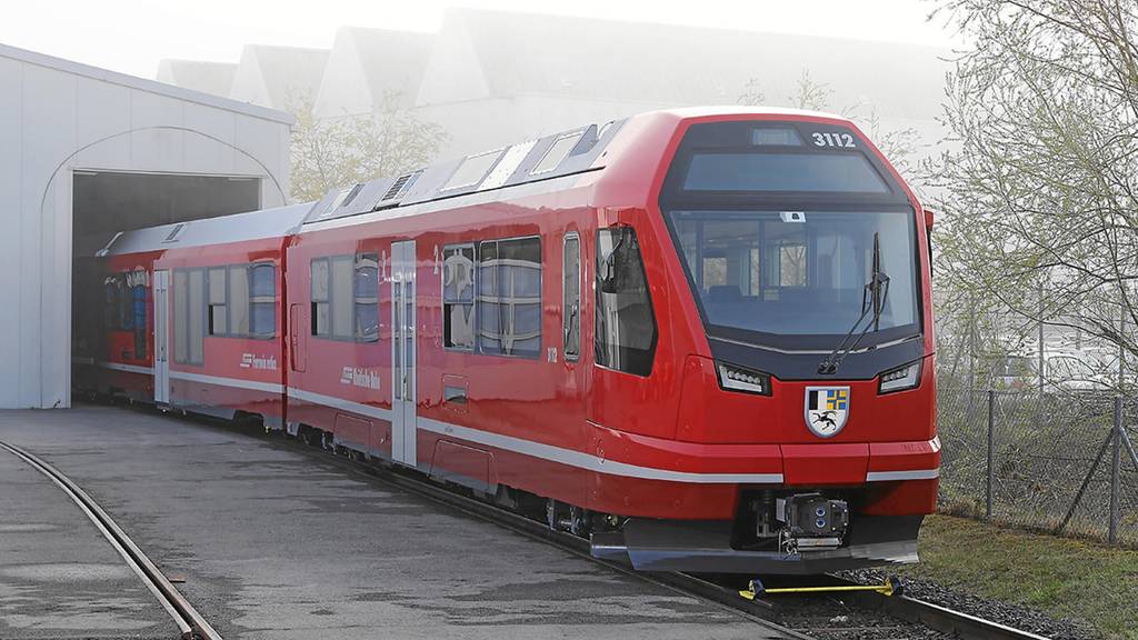 Einer der «Capricorn»-Züge der Rhätischen Bahn.