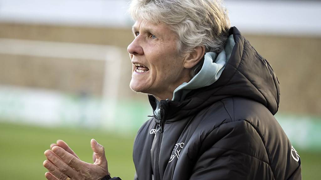 Pia Sundhage muntert ihr Team auf