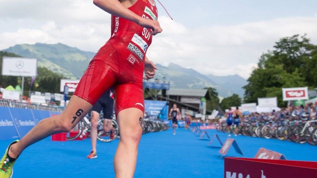 Adrien Briffod ist einer der Schweizer Hoffnungsträger an den Triathlon-EM in Kitzbühel