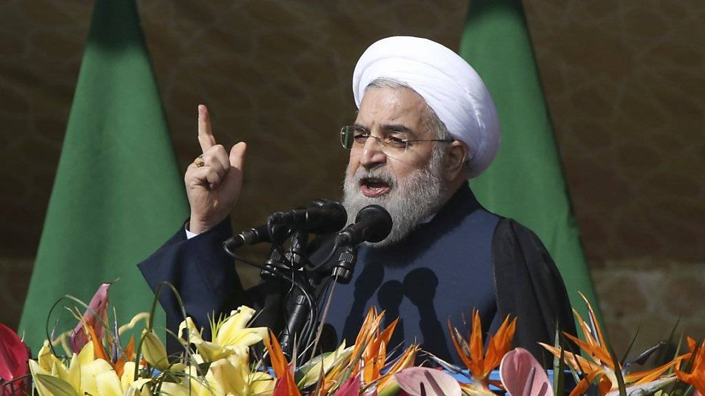 Irans Präsident Ruhani sprach sich für ein Abkommen zur nationalen Versöhnung aus.
