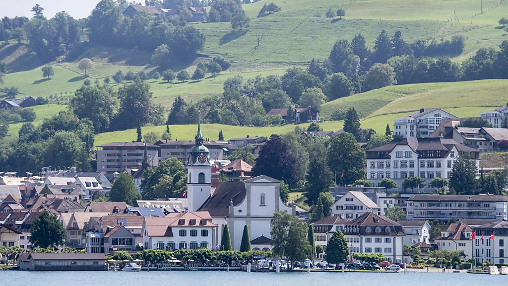 In Küssnacht SZ wird ein grosses Schulraumprovisorium realisiert