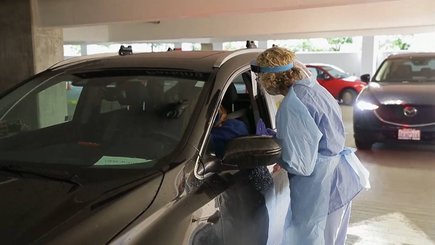 CoronaTest im DriveThru TeleZüri