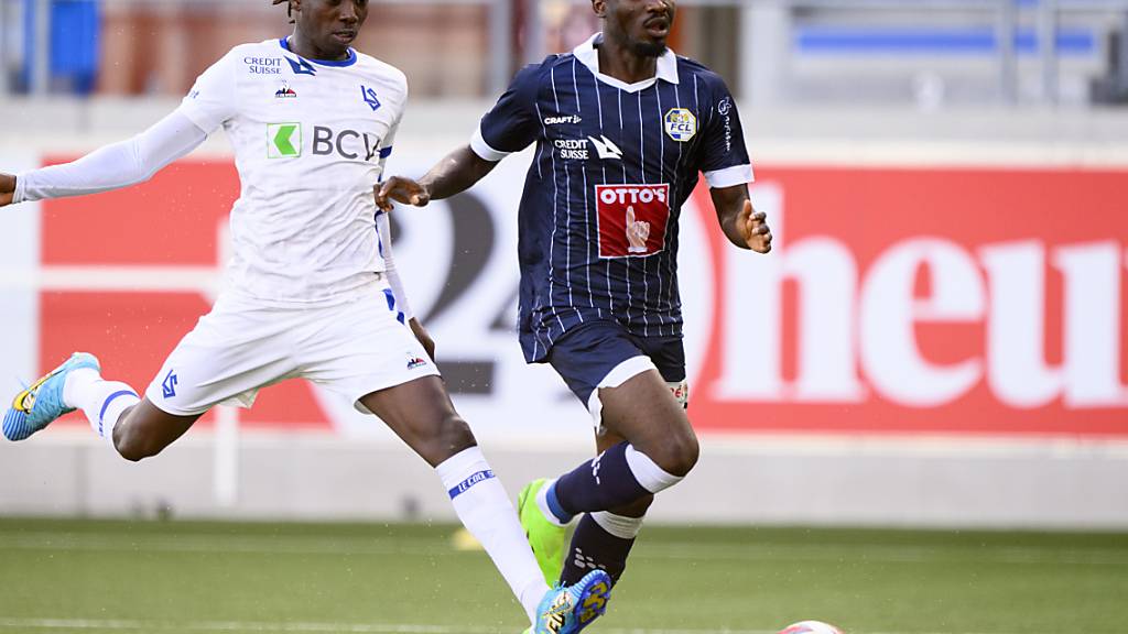 Saisonende: Nicky Beloko (Bild) und Denis Simani fallen beim FC Luzern aufgrund einer Knie- respektive Halswirbelverletzung vorerst aus