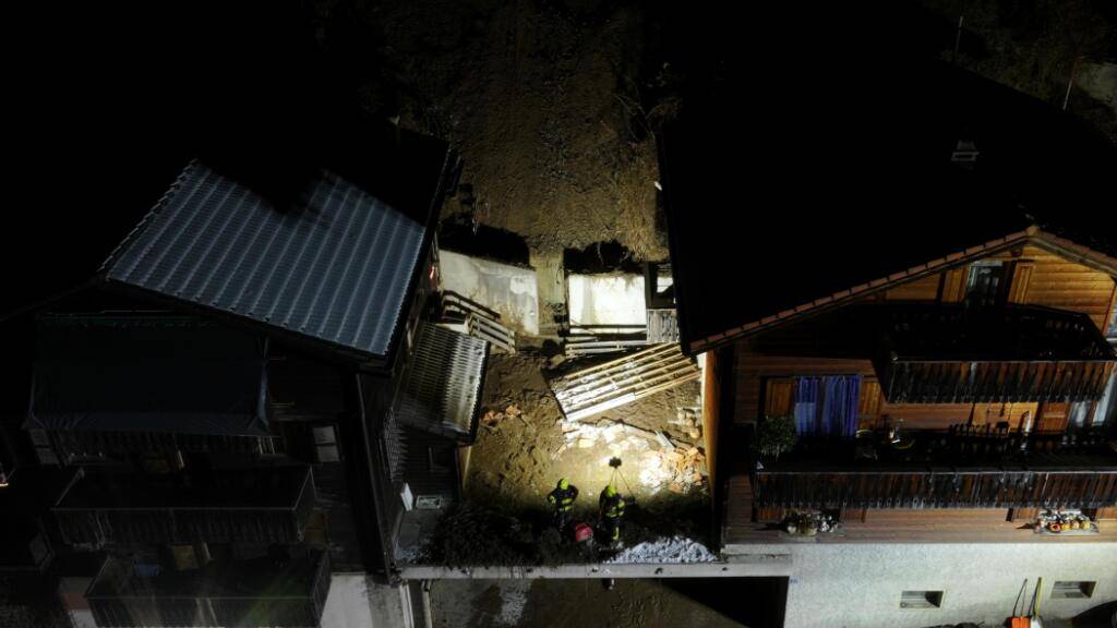 Verletzt wurde durch den Erdrutsch in Maladers niemand.