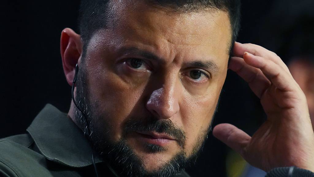 Wolodymyr Selenskyj, Präsident der Ukraine. Foto: Sean Kilpatrick/The Canadian Press/AP/dpa - ACHTUNG: Nur zur redaktionellen Verwendung und nur mit vollständiger Nennung des vorstehenden Credits