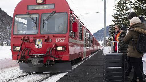 Züge im Prättigau verkehren wieder nach Fahrplan