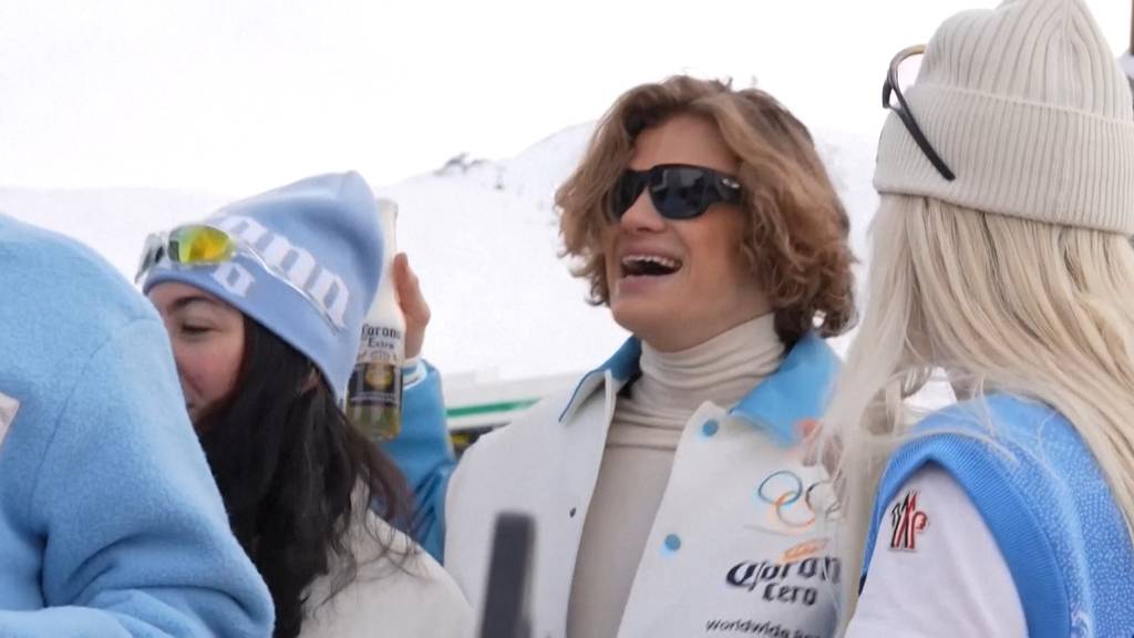 Lucas Pinheiro Braathen schmeisst nach Olympiasieg eine Karnevalsparty in den Bergen