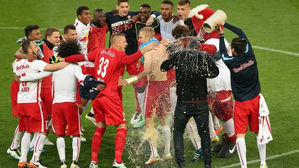 Salzburg feiert nach dem Meistertitel auch den Cupsieg
